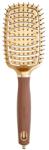 Olivia Garden Perie de par cu peri de nailon Expert Care Flex Gold&Brown (5414343020727)