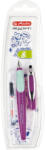 Herlitz Stilou Herlitz My. pen, penita L pentru stangaci, blister, Lila/Menta (11167996)