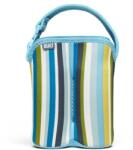 Built Bottle Buddy két kulacs táska tartóval Baby Blue Stripe (ftp844983028084)