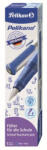 Pelikan Stilou Pelikano, penita F pentru dreptaci, grip economic, Albastru (824453)