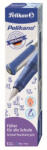 Pelikan Stilou pelikano, penita l, grip ergonomic, pentru stangaci, 1 patron mare albastru inclus, culoare albastru, in cutie de carton (824446)
