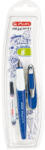 Herlitz Stilou Herlitz My. pen, penita L pentru stangaci, blister, Albastru/Alb (50046782)