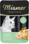 Miamor Miamor Feine Filets - nedves macskaeledel tonhal filé zöldségekkel 100g