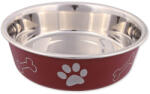 TRIXIE Castron Trixie Inox Cu Invelis Din Plastic 0.8 l/17 cm pentru caini 25243 (TX-25243)
