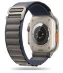 Tech-Protect TP1924 Tech-Protect Nylon Pro Apple Watch 6 / 7 / 8 / 9 / 10 / SE / ULTRA 1 / 2 (44/45/46/49mm) óraszíj, szürke-kék (TP1924)