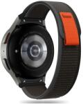 Tech-Protect TP1921 Tech-Protect Nylon Samsung Galaxy Watch 4 / 5 / 5 Pro / 6 / 7 / FE óraszíj, fekete-narancs (TP1921)