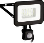 EGLO LED reflektor , 30W , természetes fehér , fekete , alumínium , üveg , mozgásérzékelős , IP65 , EGLO , ECO RANGE , RISACCA-E , 74016 (74016)