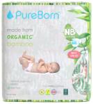 PureBorn Scutece Organic Nou nascut 0-4.5kg, 68 buc, Pureborn