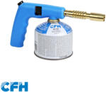 CFH PC 140 gázforrasztó égőfej palackkal, piezo 2, 0 kW - 1750°C (52140)
