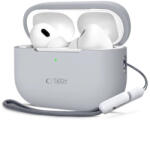 Tech-Protect AirPods Pro 1 / 2 Tok - Tech-Protect Silicone - Szürke (WR-177500)