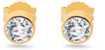 Heratis Forever Minimalista fülbevaló fényes cirkóniákkal 5 mm IZ30983N