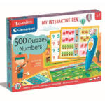 Clementoni Pix interactiv cu numere, cu 500 de teste tip quiz pentru dezvoltarea abilităților - Clementoni (50225)