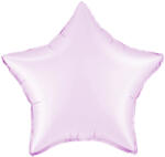 PartyPal Egyszínű csillag fólia lufi 18" 45cm Pasztell lila, levendula (LUFI811044)