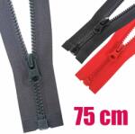  Műanyag cipzár GT0 nyitható 3K0-V4 75 cm - Sárga 110