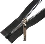  Műanyag cipzár nyitható #3KD-XS fekete - 60 cm