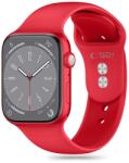 Tech-Protect Silicone Apple Watch 6 / 7 / 8 / 9 / 10 / Se / Ultra 1 / 2 (44 / 45 / 46 / 49 Mm) Piros