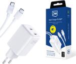 3mk Protection Tartozékok - 3mk Hyper Töltő PD 45W+USB kábel C-ről C-re fehér