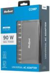 Rebel Electro univerzális utazó töltő 90W 15-20V automatikus PD 11 csatlakozóval fekete
