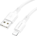 BOROFONE Succeed BX80 USB - Lightning kábel 2.4A 1m fehér