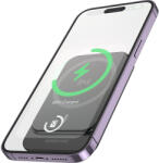 BOROFONE Power Bank 5000mAh BJ63 Nimble - Type C - PD 20W mágneses indukciós töltéssel fekete