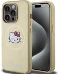Hello Kitty iPhone 13 Pro arany Hello Kitty bőr Kitty Head MagSafe tok