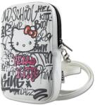 Hello Kitty Graffiti Kitty Fej táska - fehér
