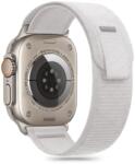 Tech-Protect NYLON STRIPE APPLE WATCH 6 / 7 / 8 / 9 / 10 / SE / ULTRA 1 / 2 (44 / 45 / 46 / 49 MM) CRAYON GREY szíj