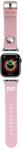 Hello Kitty Kitty Head szíj Apple Watch 38/40/41mm - rózsaszín