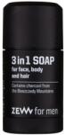 Zew For Men 3 in 1 Soap természetes puha szappan arcra, testre és hajra 3 az 1-ben 85 ml