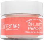 Lirene Oh, Just Peachy! Make-up Remover Butter mélyen tápláló vaj a tartós és vízálló smink eltávolításához 45 g