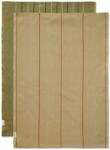 ferm LIVING Konyharuha ITO 50 x 70 cm, 2 db szett, zöld / bézs, pamut, szilárd LIVING (FERM1104270141)