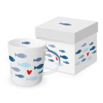 PPD Porcelánbögre 0, 4l dobozban, Seaside