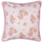 Clayre & Eef Párnahuzat 40x40cm, 100% pamut, Sweet Roses - perfectodekor