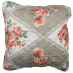 Clayre & Eef Steppelt párnahuzat, 50x50cm, polyester - perfectodekor