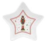 Easy Life Nuova R2S Porcelán csillagtál 15x5cm, dobozban, Nutcracker Twist