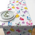 Ambiente Butterfly Collection White asztali futó 40x150cm, 100% pamut (16616265)