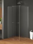 NEW TRENDY Smart zuhanykabin 100x80 cm négyszögletes króm fényes/átlátszó üveg EXK-6586