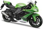 Maisto Modelul motocicletei Maisto Kawasaki 2010 ZX-10R (MBP101231101-187)