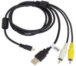 VHBW Cablu audio-video I-UAV86 pentru camere Pentax (BW800102260)
