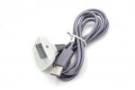 VHBW Cablu de date USB pentru controlerul Microsoft XBOX 360, gri (BW800115539)