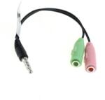OTB Cablu pentru conectarea microfonului și căștilor pentru Sony Playstation 4 / Microsoft XBOX One (8008223)