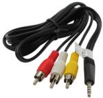 VHBW Cablu audio-video STV-250N / MC-20FR pentru camere și camere Canon / Sony (BW800102134)