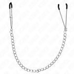 Kink Nipple Grip KINK - vékony mellbimbó csipesz vastag lánccal 30 cm