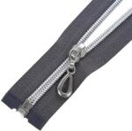  Cipzár ezüst színű spirállal RT10, 40 cm nyitható #5D0 S autolock több színben - Szürke 312