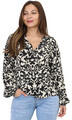 La Modeuse Ingek / Blúzok 69701_P162224 Fekete EU M / L