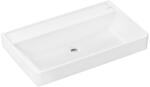 Hansgrohe Xanuia Q kerámia mosdó 80x48 cm, csaplyuk és túlfolyó nélkül, fehér 60228450 (60228450)