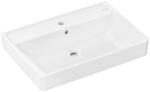 Hansgrohe Xanuia Q kerámia mosdó 70x48 cm csaplyukkal és túlfolyóval, fehér 60221450 (60221450)