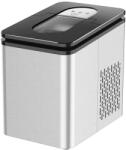 Crown Aparat de facut gheata Crown ICM-24S, functie SelfClean, Rezervor apa 2.2 litri, 12 kg gheata/zi, Display digital, 100W, Argintiu/Negru (Crown ICM-24S)