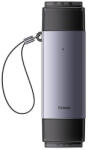 Baseus Lite Series SD/TF memóriakártya olvasó, USB + USB-C, szürke (WKQX060113)