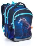 Topgal ergonomikus iskolatáska hátizsák COCO - Wolf (COCO 24016) - gigajatek